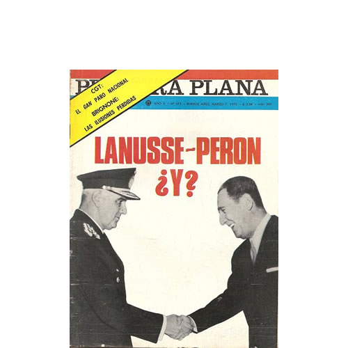 Peron y Lanusse